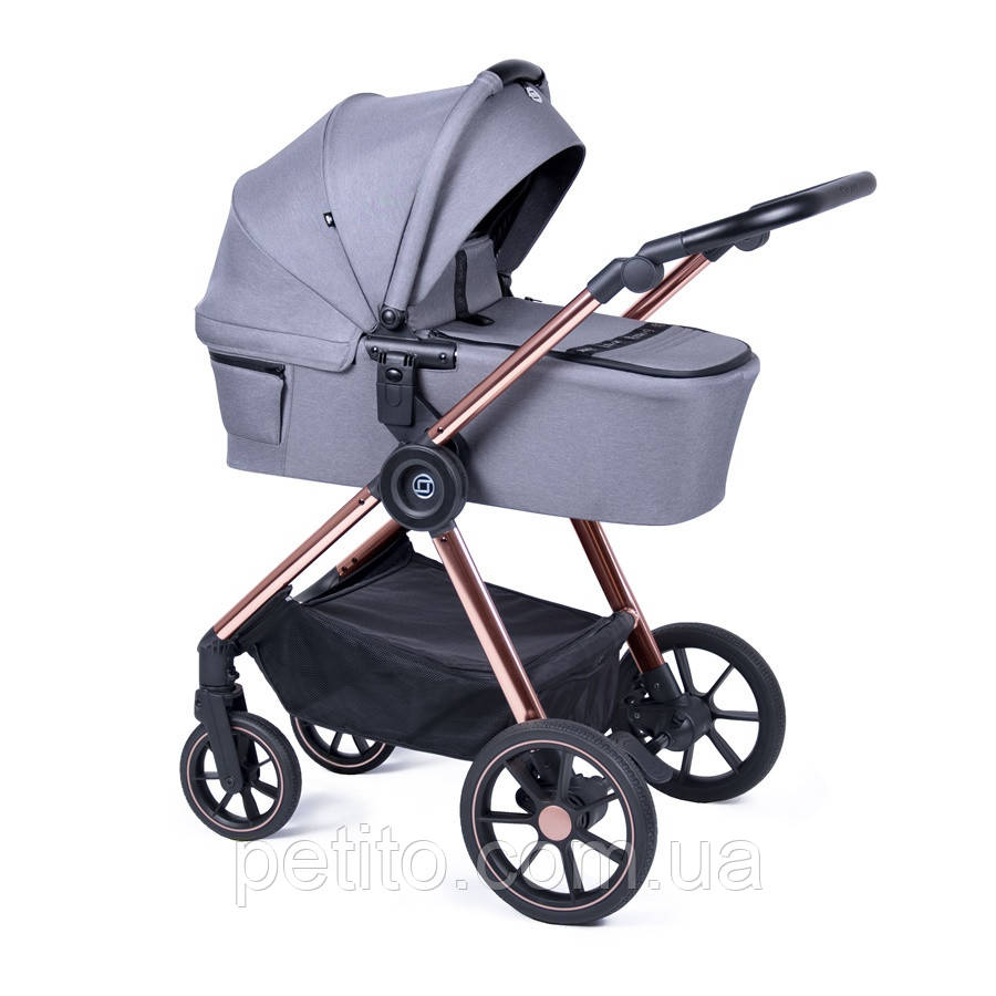 Коляска 2 в 1 Zokky Ozz 9023-ZO-02, grey, сірий