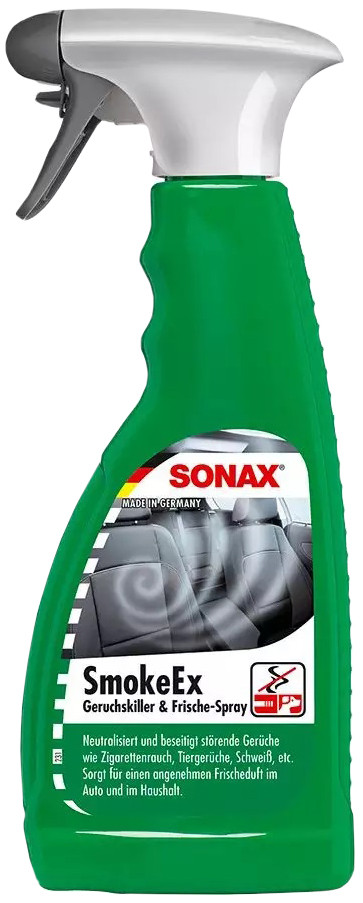 Нейтралізатор запаху SONAX Smoke Ex Geruchskiller+Frische-Spray, 500 мл Спрей, фото 1