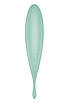 Смарт-вібратор для клітора з вакуумною стимуляцією Original Satisfyer Twirling Pro+ Mint, фото 6