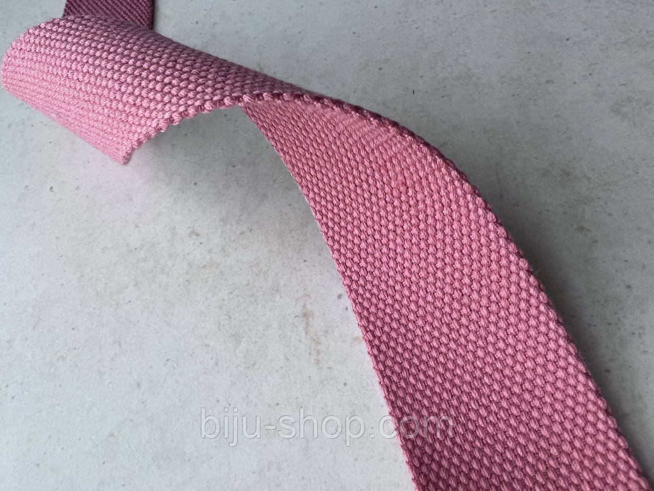 Ремінна стрічка бавовняна 40 мм,  стрічка ремінна хлопок, розовий