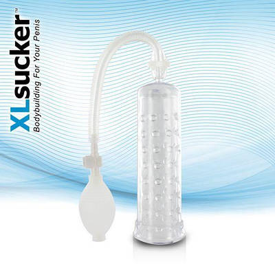 Вакуумна помпа XLsucker Penis Pump Transparant для члена завдовжки до 18 см, діаметр до 4 см