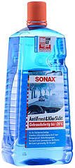 Очисник скла зимовий -20°С SONAX Antifrost + KlarSicht gebrauchsfertig bis, 2 л