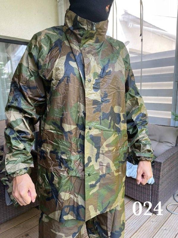 Костюм водоотталкивающий дождевик (куртка и брюки в сумочки) расцветка мультикам размер XL - фото 4 - id-p1715790664