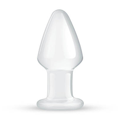 Анальна пробка Gildo Glass Buttplug No. 25 Скляна діаметр 4.5