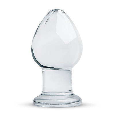 Анальна пробка Gildo Glass Buttplug No. 26 Скляна діаметр 4.5