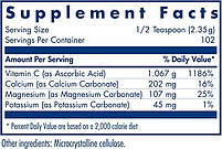 Buffered Vitamin C Powder (corn source), 8.5 oz (240 Grams) BX122, фото 2