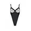 Боді з екошкіри CELINE BODY black XXL/XXXL — Passion: з доступом, відкритий, фото 6