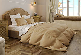 Ліжко двоспальне з підйомним механізмом в спальню Дерево/Тканина Кайлі 160х200 Шик-Галичина
