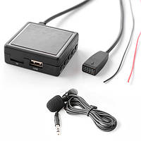 Bluetooth USB AUX адаптер для BMW E46 Business CD з мікрофоном і mp3, для штатної магнітоли 320 323 325 328 M3