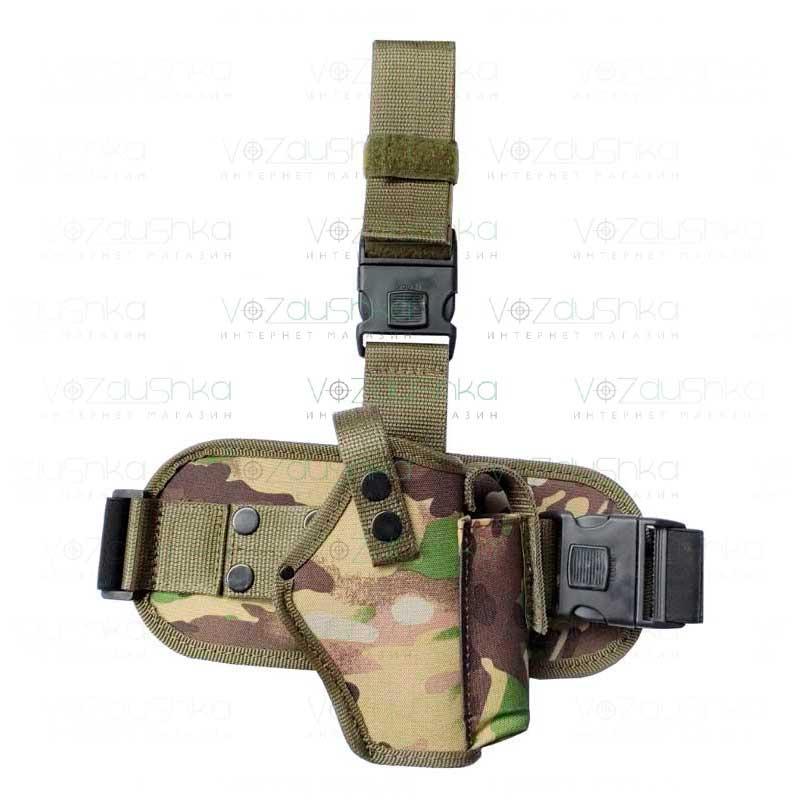 Настегнова штурмова кобура для Glock 17 Oxford 600D MultiCam