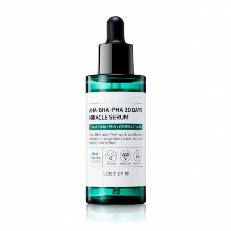 SOME BY MI AHA BHA PHA 30 DAYS MIRACLE SERUM Лікувальна сироватка для проблемної шкіри з комплексом кислот, 50 мл