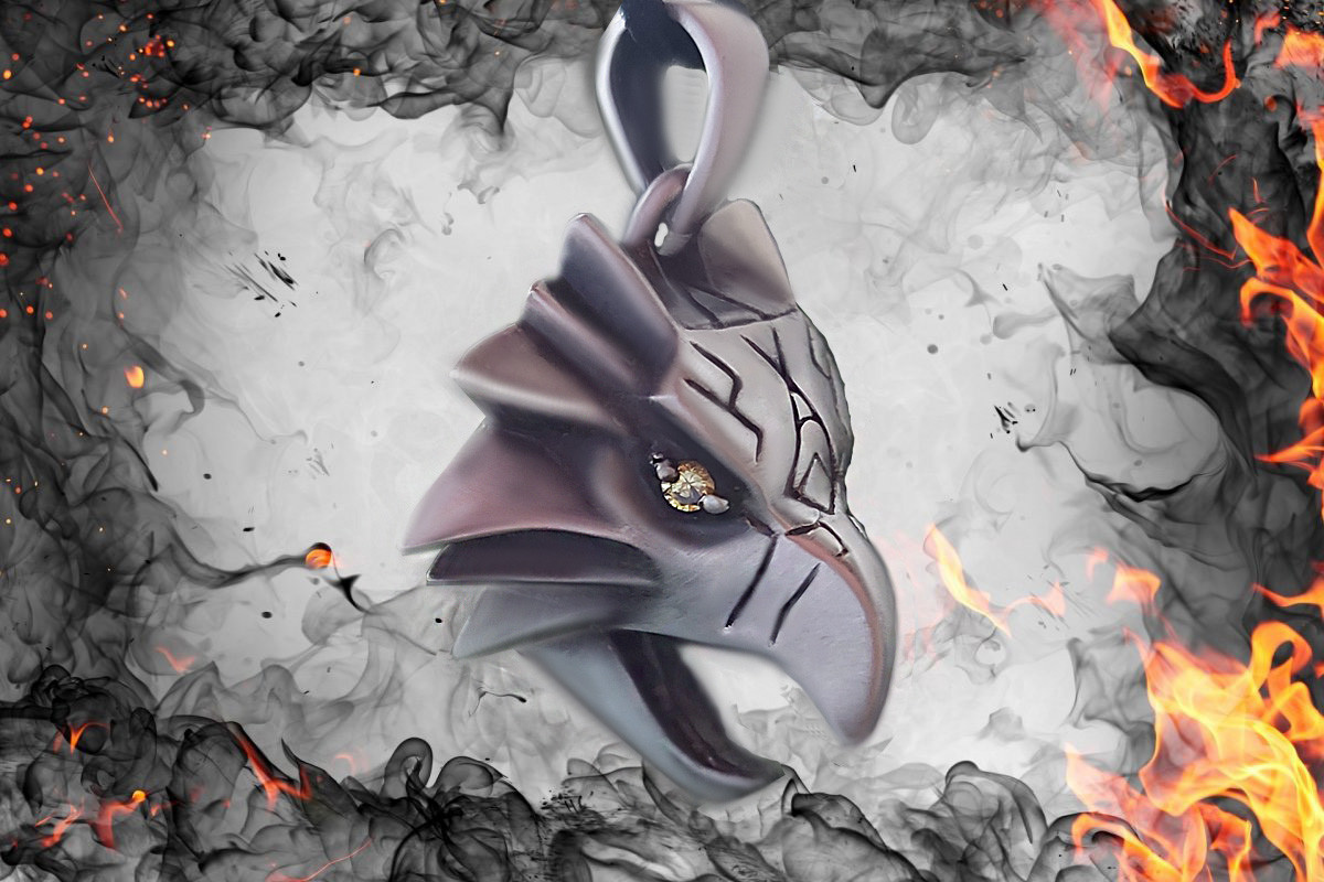 Школа Грифона з Відьмака, Грифон кулон амулет талісман