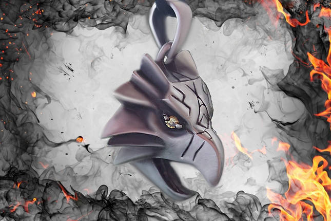 Школа Грифона з Відьмака, Грифон кулон амулет талісман, фото 1