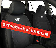 Модельные автомобильные чехлы HYUNDAI GETZ (2002-2011) (раздельный диван) код товара: HY766