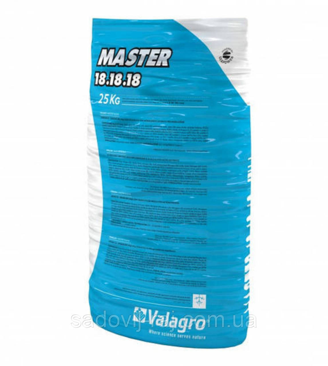 Добриво Майстер Маster 18+18+18+3 25 кг Valagro Валагро Італія