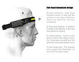 Ліхтар налобний на LED стрічці, ліхтарик на голову, налобний акумуляторний ліхтар, фото 10