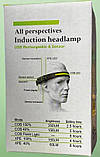 Налобний ліхтар світлодіодний, ліхтарик на голову на 8 годин, акумуляторний ліхтар, фонарь налобный спортивный, фото 3