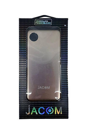 Портативний акумулятор Power Bank jacom A1311 15000 mAh. ⁇ Зовнішній акумулятор ⁇ Power Bank 15000mAh, фото 3