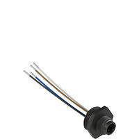 Пластиковый разъем (папка) M12, 5-pin, для резьбы PG 13,5, длина кабеля: 8,5см, VF CNP5PM Pizzato Elettrica