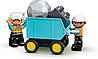 LEGO 10931 Duplo Вантажівка та гусеничний екскаватор конструктор дупло, фото 4