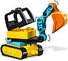 LEGO 10931 Duplo Вантажівка та гусеничний екскаватор конструктор дупло, фото 3