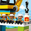LEGO 10933 Duplo Підйомний Баштовий кран і будівництво лего конструктор дупло, фото 8