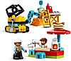 LEGO 10933 Duplo Підйомний Баштовий кран і будівництво лего конструктор дупло, фото 4