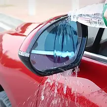 Плівка антидощ 95*135 мм, Anti-Fog Film для дзеркал авто  ⁇  Безбарвна захисна плівка на бічні дзеркала, фото 2