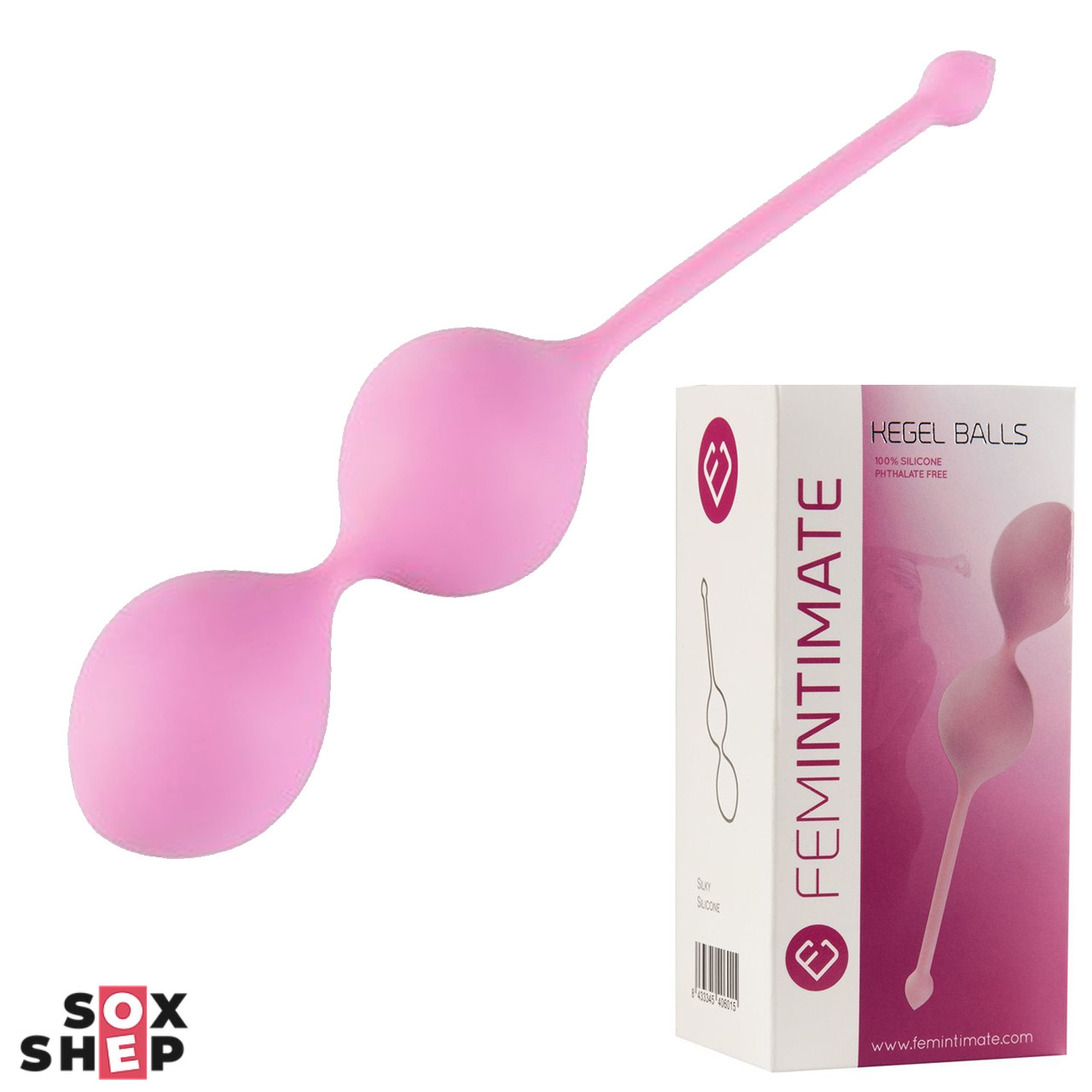 Вагінальні кульки Femintimate Kegel Balls, діаметр 3,5 см, вага 77 г