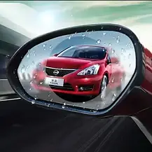 Плівка антидощ для дзеркал авто 100*145 мм, Anti-Fog Film  ⁇  Безбарвна захисна плівка на бічні дзеркала, фото 3