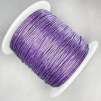 Шнур d-1мм для рукоделия цвет фиолетовый цена за метр