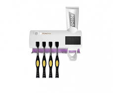 Диспенсер для зубної пасти та щіток автоматичний зі стерилізатором Toothbrush sterilizer, фото 2
