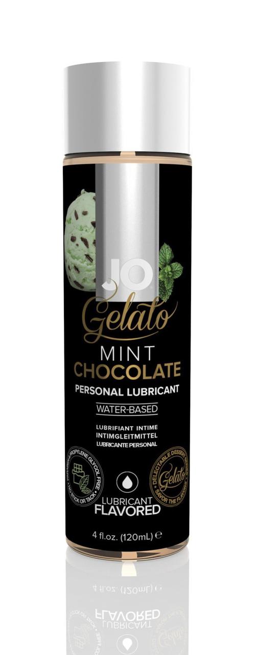 Мастило на водній основі System JO GELATO Mint Chocolate (120 мл) без цукру, парабенів і гліколю