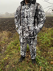 Зимовий костюм тактичний білий ліс до - 15 °C