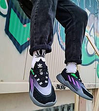 Чоловічі кросівки Adidas Ozelia Black Purple ALL07910, фото 4
