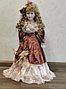 Лялька інтер'єрна, сувенірна, колекційна, порцелянова 50 см 03-02 А, фото 3