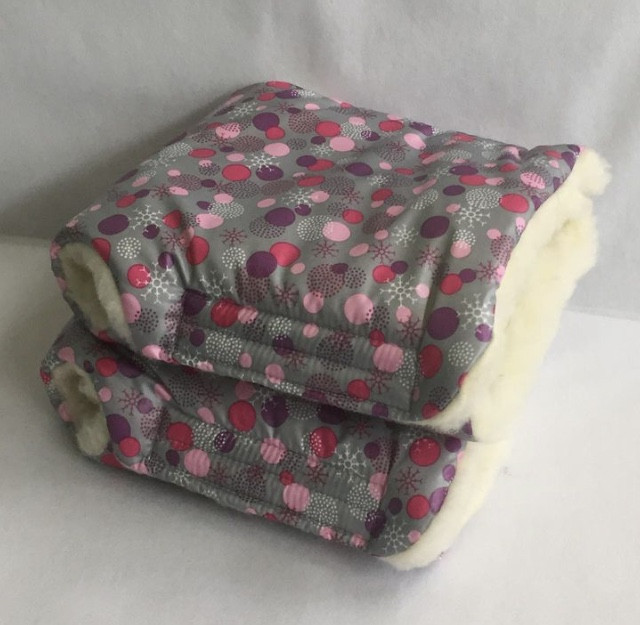 Муфта для коляски та санки | Муфта для рук | Тепла муфта | Муфта з хутром | Муфта плащівка, фото 1