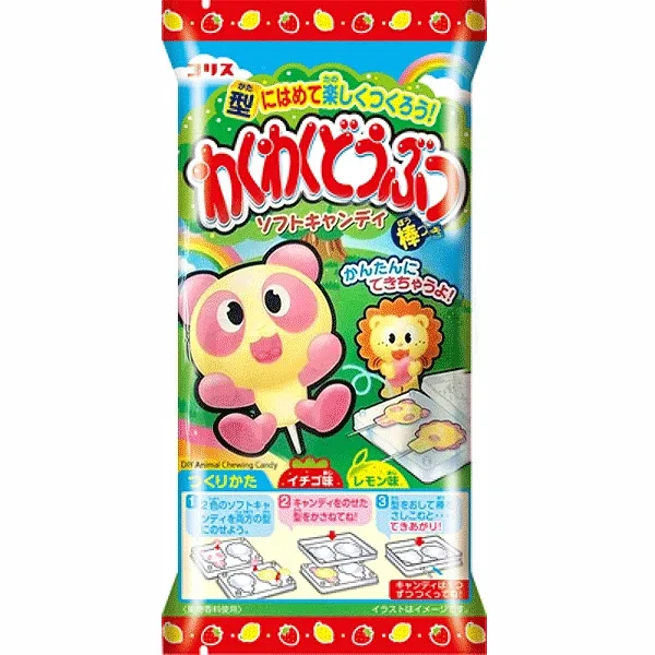 Японський набір "Зроби сам" Coris DIY Soft Candy Waku-Waku Doubutsu 20g, фото 1