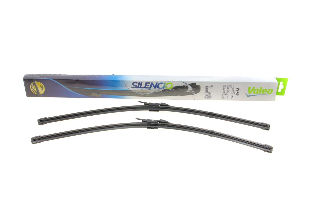Щітки склоочисника (безкаркасні) Valeo BMW 5 (E60, E61), 6 (E63, E64) (2003-2010) (600/580мм), фото 1