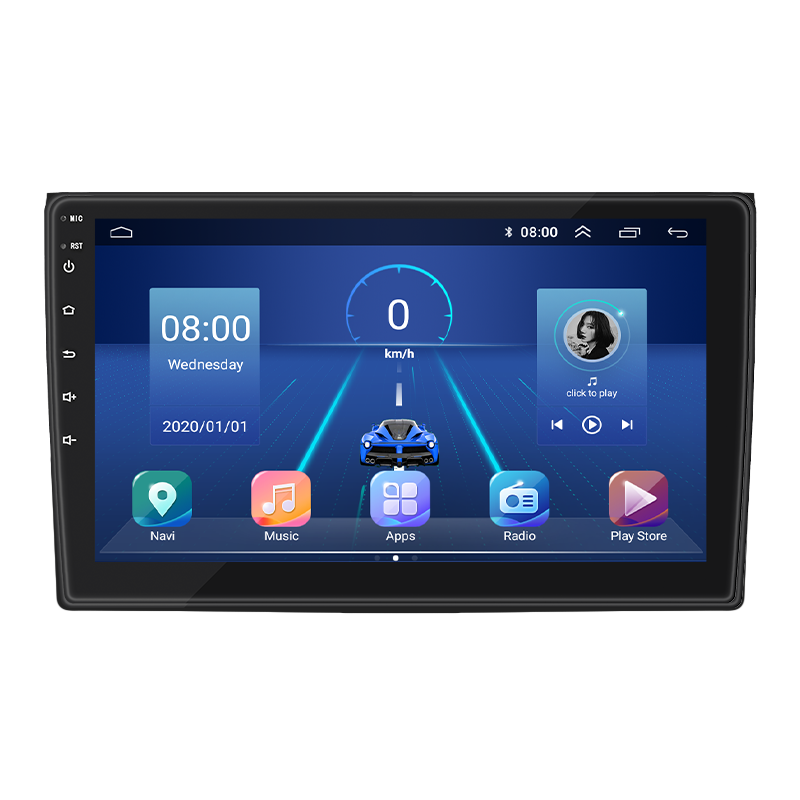 Леско на повний робочий день для Audi Rs 4 II (B7) 2005-2009 Екран 9 "4/64GB 4G Wi-Fi GPS TOP, фото 1