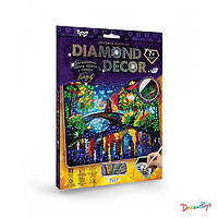 Набор для декорирования картины стразами и глитером «Diamond Decor» Danko Toys DD-01-07