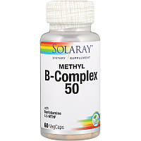 Витамины группы В (Methyl B-Complex 50) 60 капсул