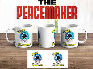 Чашка Peacemaker "На білому" No7