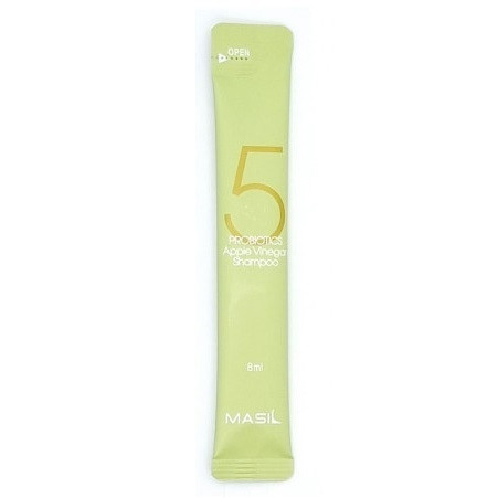 Шампунь проти лупи з яблучним оцтом Masil 5 Probiotics Apple Vinegar Shampoo Stick 8 мл