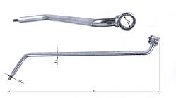 Важіль перемикання передач (куліса) типNo2 — Mototraktor