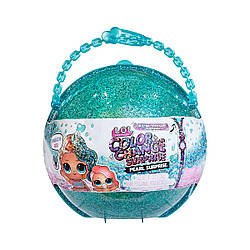 Ігровий набір з лялькою L.O.L. SURPRISE! серії "Glitter Color Change" — ЖЕМЧУЖИНА-СЮРПРИЗ (синій)