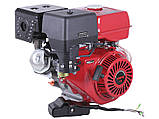 Двигун 188FE — бензин (під конус) (13 л.с.) з електростарером, фото 2