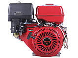 Двигун 188FE — бензин (під шліци діаметр 25 мм) (13 л.с.) з електростарером, фото 3