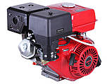 Двигун 190FE — бензин (під шпонку діаметр 25 мм) (15 к.с.) з електростарером, фото 2