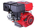 Двигун 192FE — бензин (під шпонку діаметр 25 мм) (16 л.с.) з електростарером, фото 2